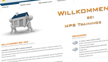 MPS Trainings Europe Ltd. – Websiteentwicklung
